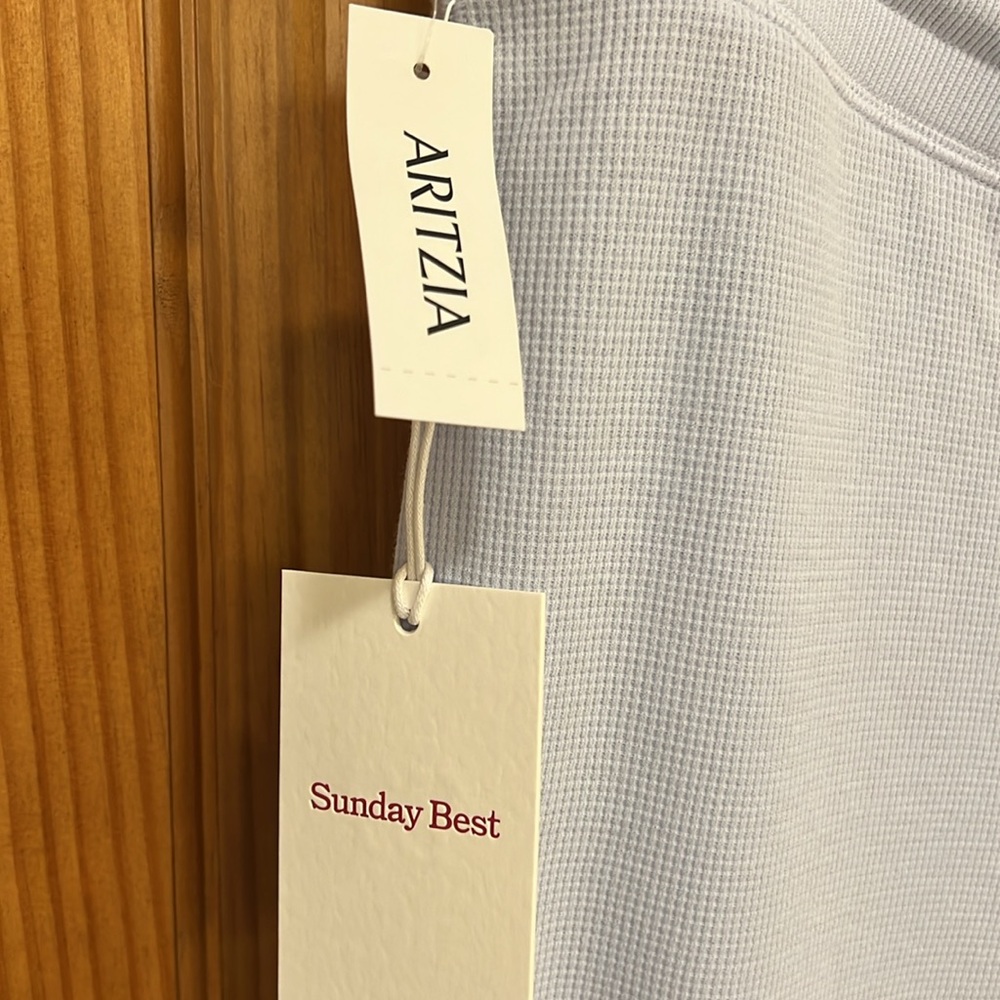 ARITZIA Baby Waffle Drawstring Lounge Pants XL - Picture 2 of 7